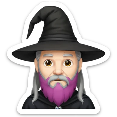 witch man sticker