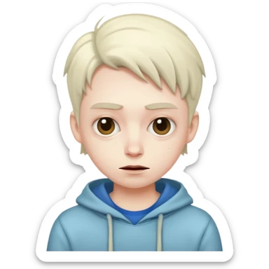 weird person sticker