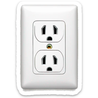 Plug outlet  sticker