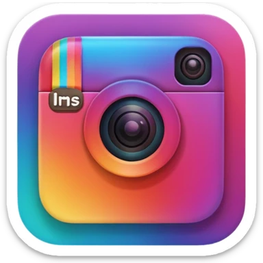 instagram logo orignal sticker