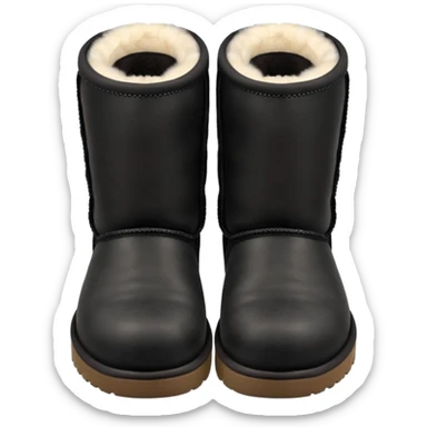 Black UGG boots sticker