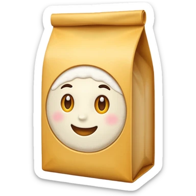 flour package sticker