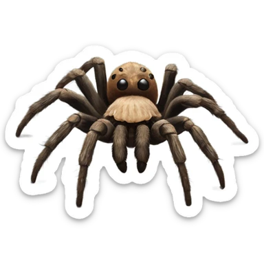 tarantula spider realistic  sticker
