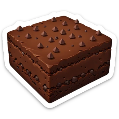 Chocolate Brownie sticker