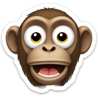 monkey sticker