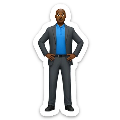coaching full body sticker