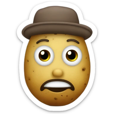 jewish potato sticker