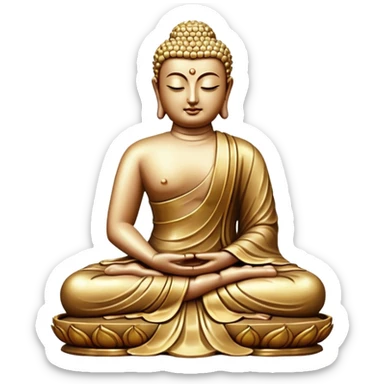 Staff of Budha sticker