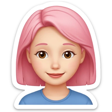 Thinking Of You cute Relationship face  sticker