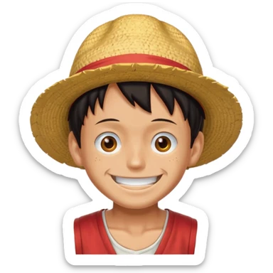 Luffy sticker