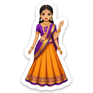 South India aesthetic sticker