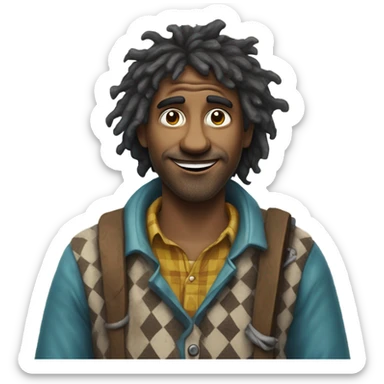 Village idiot sticker