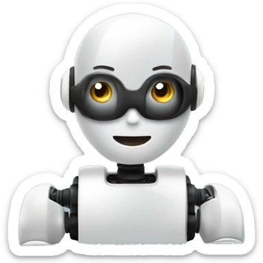 robot de ia de la secretaria de movilidad de villavicencio sticker