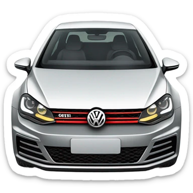 Volkswagen GTI Golf sticker