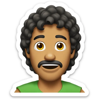 mexican shaggy from scooby doo sticker