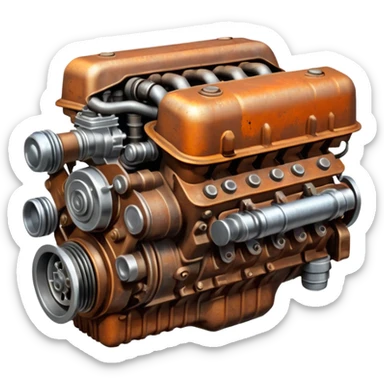 check engine car sticker