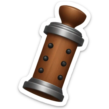 Pepper mill sticker