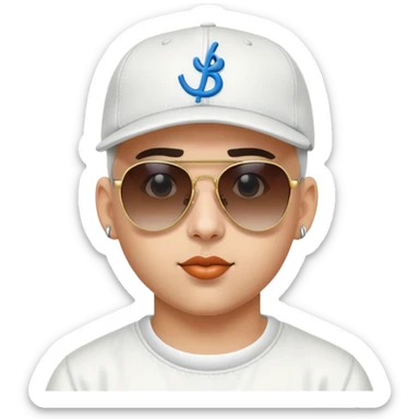 Bad bunny concert  sticker