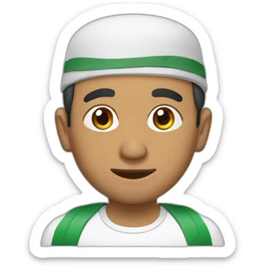 Algerian man sticker