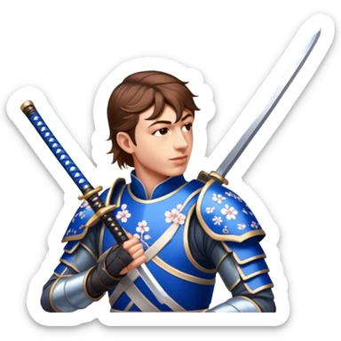 Samurai Warrior sticker