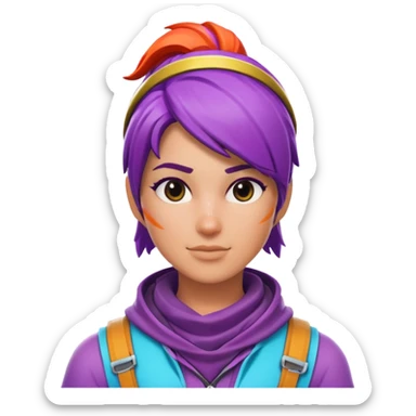Fortnite skin sticker