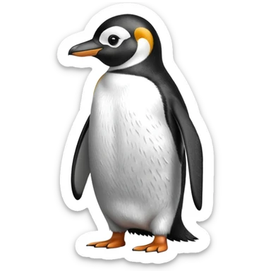 a penguin paradise (vr game) inspired penguin sticker