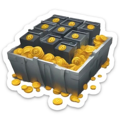 bitcoin mining asic sticker