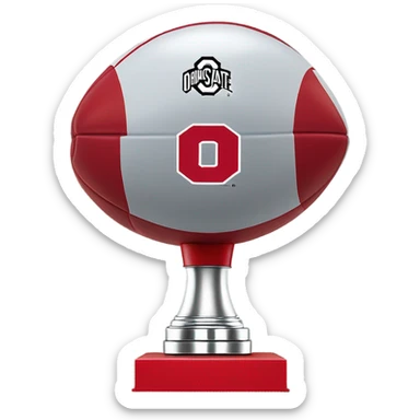 the ohio state university troohy sticker