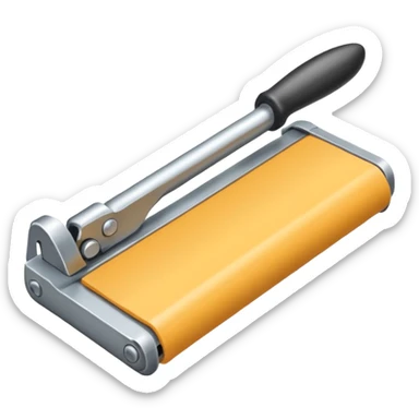 Rolling cutter  sticker