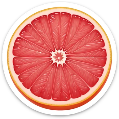 Grapefruit sticker