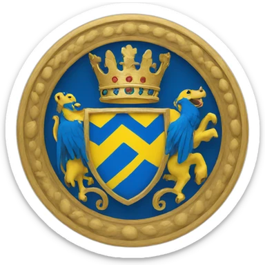 Swedish emblem sticker