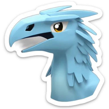 head hat ice Articuno pokemon pixelmon Minecraft delegate hot new sticker