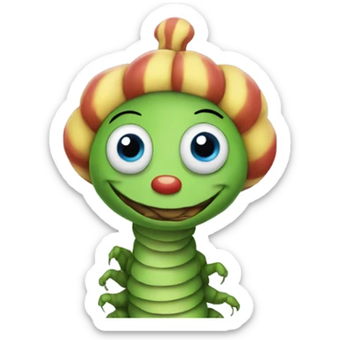 Caterpillar Alice In Wonderland  sticker