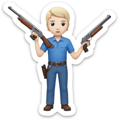 Ash from army of darkness sticker