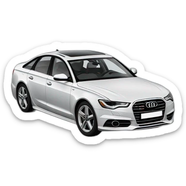 audi a6 sticker