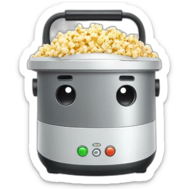 vacuum cleaner popcorn sticker