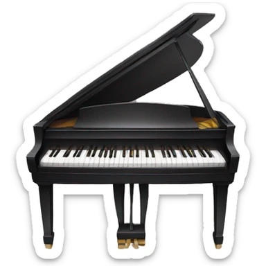 Piano sticker