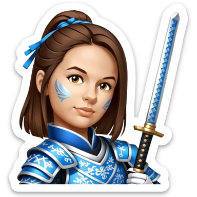 Samurai of Honor sticker