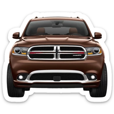 Dodge durango rt marrón  sticker