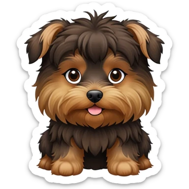 Yorkiepoo  sticker