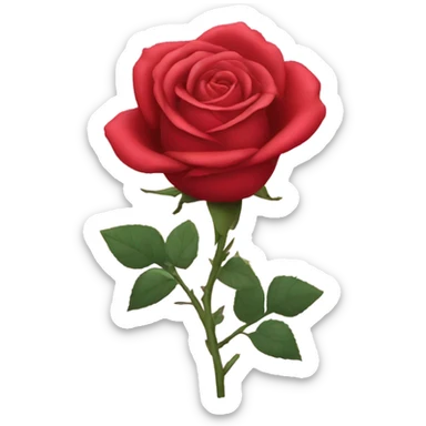 Rose  sticker