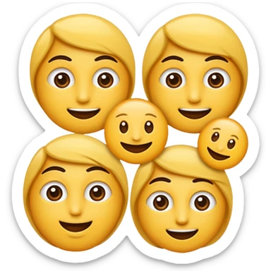 Gözleri yıldızlı emoji sticker