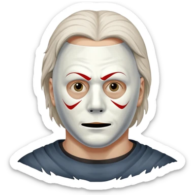 Micheal myers sticker