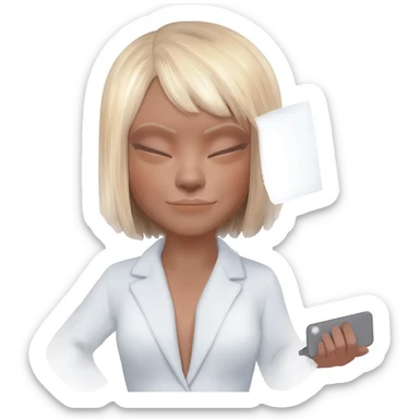 “booth babes” at tech conferences sticker