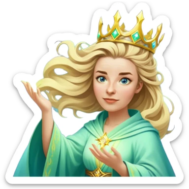 Celestial Sage sticker