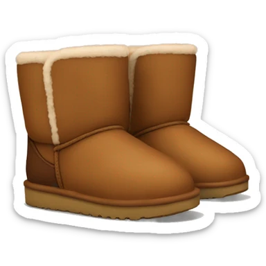 chesnut uggs sticker