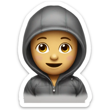 baby funny and komputer sticker