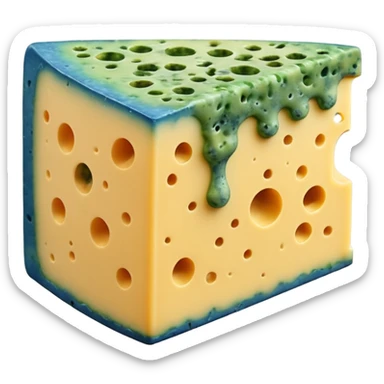 moldy chese sticker