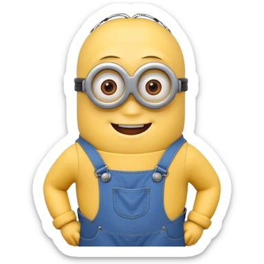 Minion sticker