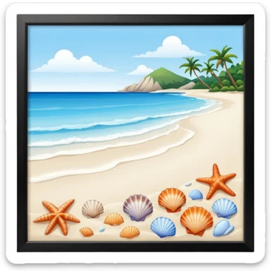  playa sin recuadro  sticker